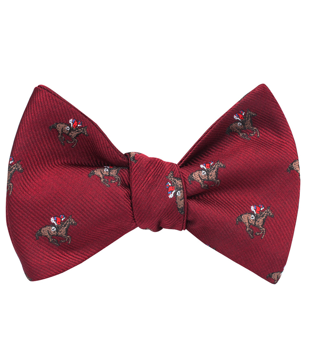 The Royal Ascot Racehorse Self Tie Bow Tie