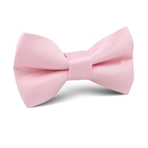 Tickled Pink Satin Kids Bow Tie