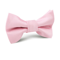 Tickled Pink Weave Kids Bow Tie