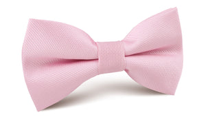Tickled Pink Weave Bow Tie