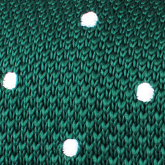 Tiera Green Knitted Tie Fabric