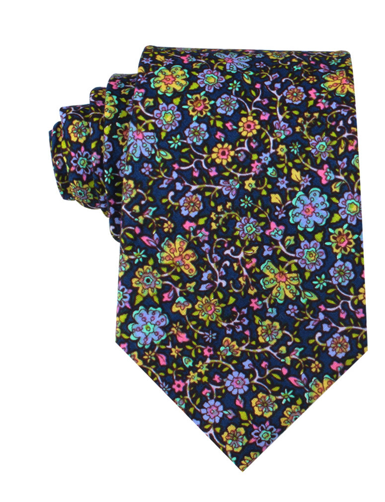 Tomba di Dante Floral Necktie