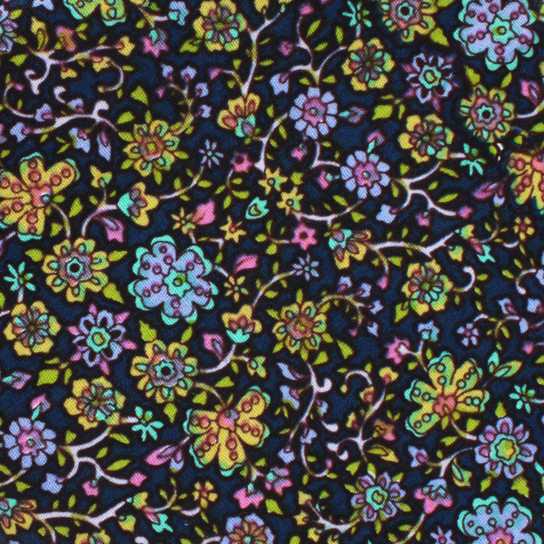 Tomba di Dante Floral Necktie Fabric