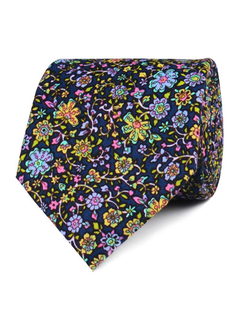 Tomba di Dante Floral Neckties