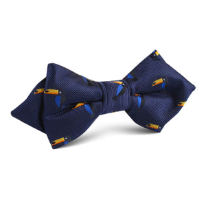Toucan Bird Diamond Bow Tie