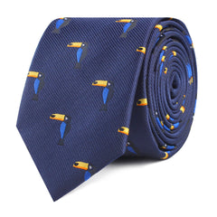 Toucan Bird Slim Tie
