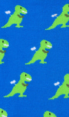 Toy T-Rex Low Cut Socks Pattern