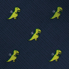 Toy T-Rex Self Bow Tie Fabric