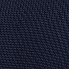 Tristful Navy Knitted Tie Fabric