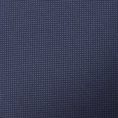 Trivieres Navy Blue Diamond Self Bow Tie Fabric