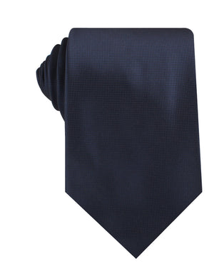 Trivieres Navy Blue Diamond Necktie