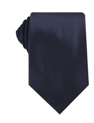 Trivieres Navy Blue Diamond Necktie
