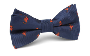 Tropical Seahorse Bow Tie