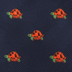 Tropical Turtle Necktie Fabric