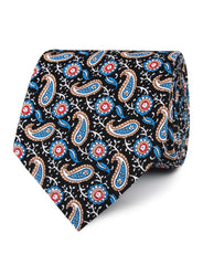 Turkmenistan Paisley Neckties