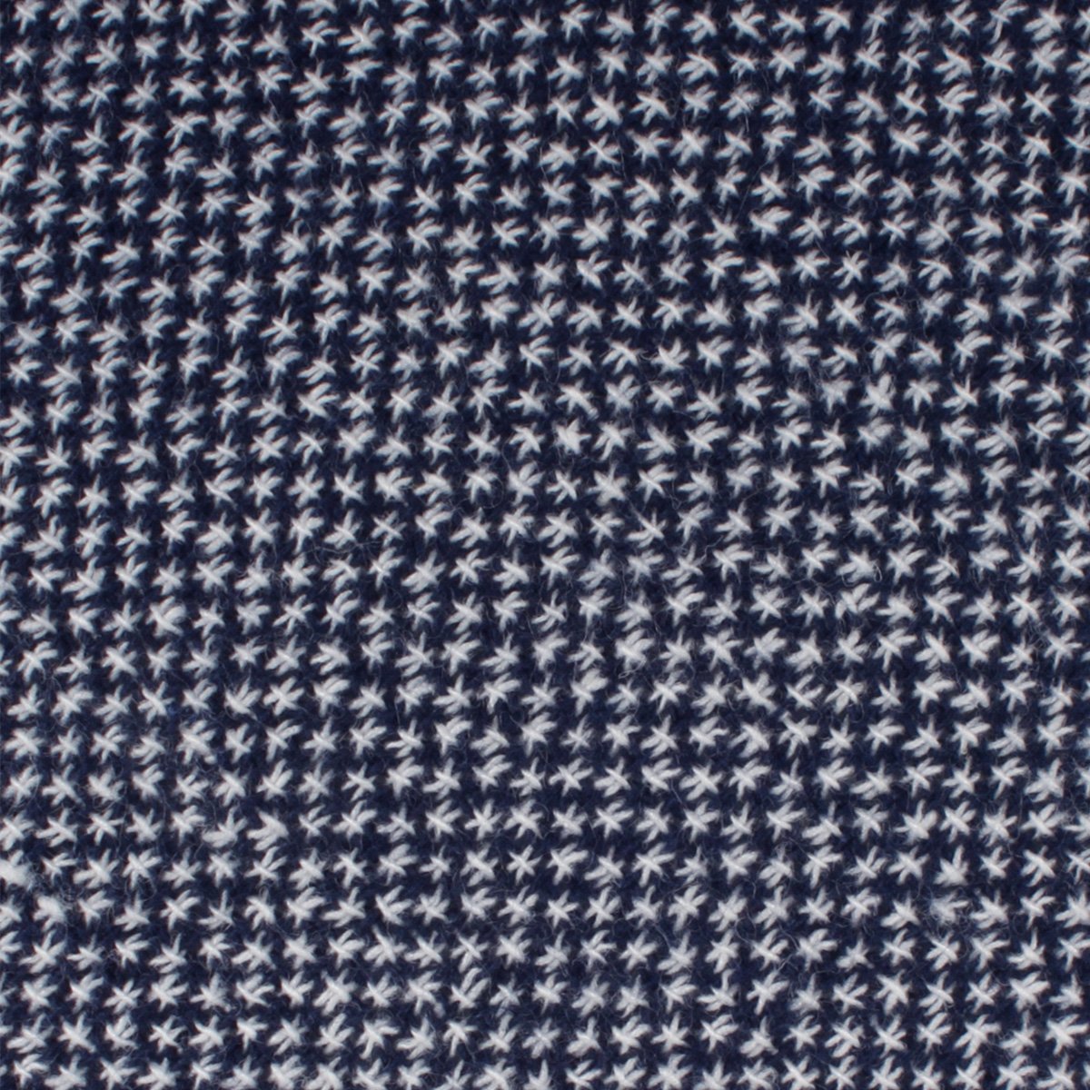 Van Gogh Midnight Blue Star Linen Necktie Fabric