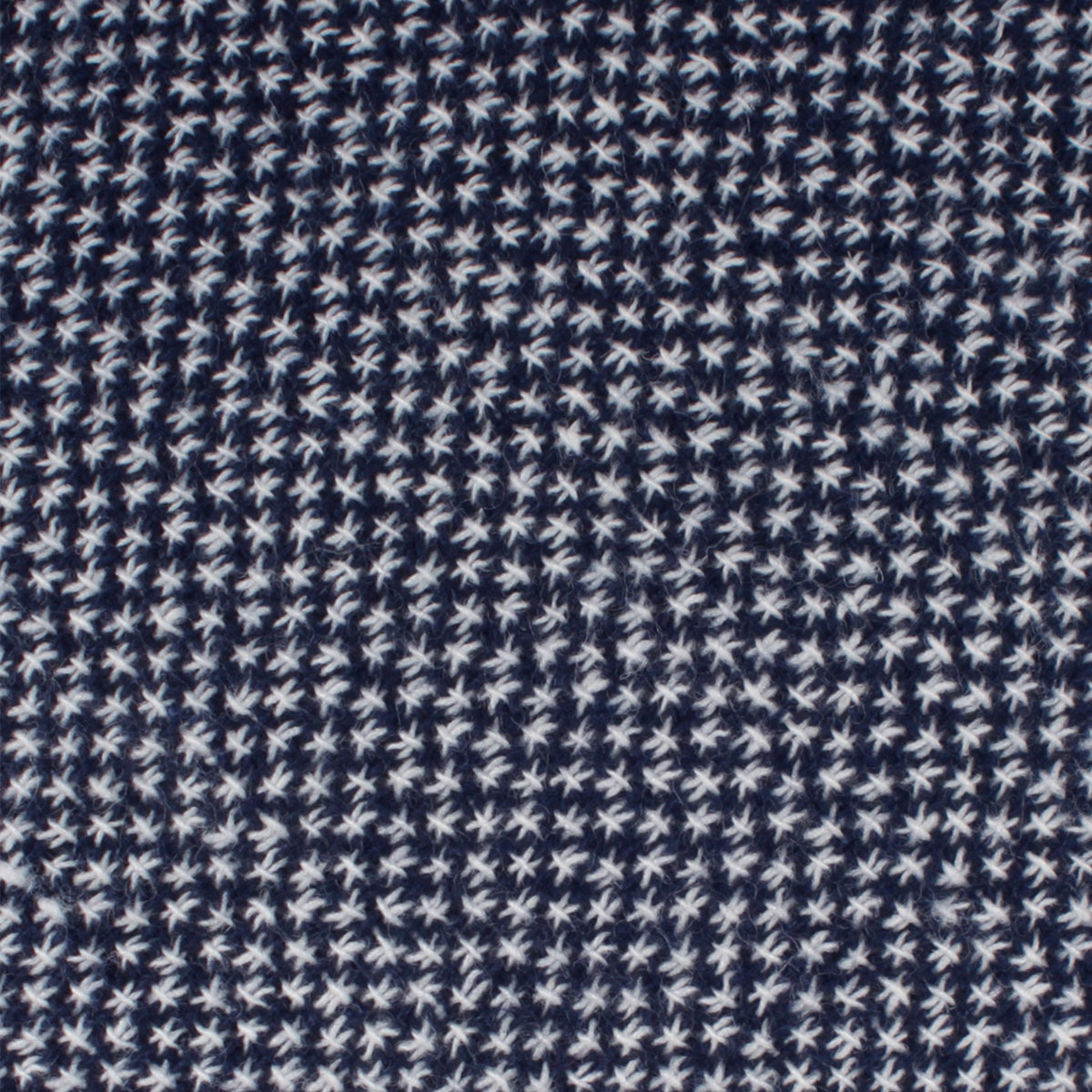 Van Gogh Midnight Blue Star Linen Pocket Square Fabric