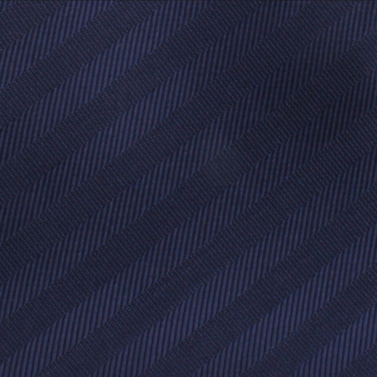 Venice Navy Blue Striped Necktie Fabric