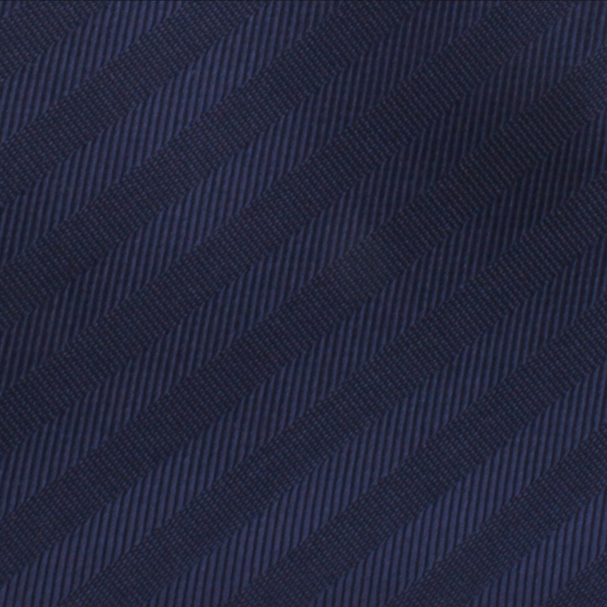 Venice Navy Blue Striped Pocket Square Fabric