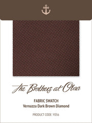 Vernazza Dark Brown Diamond Y056 Fabric Swatch
