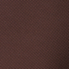 Vernazza Dark Brown Diamond Self Bow Tie Fabric
