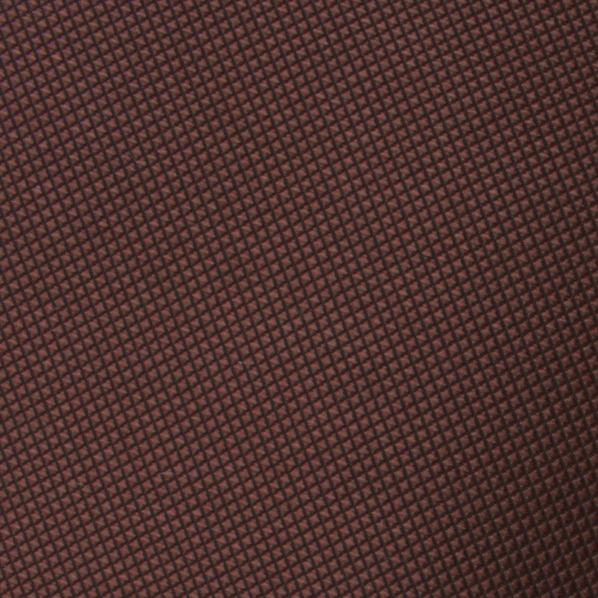 Vernazza Dark Brown Diamond Skinny Tie Fabric