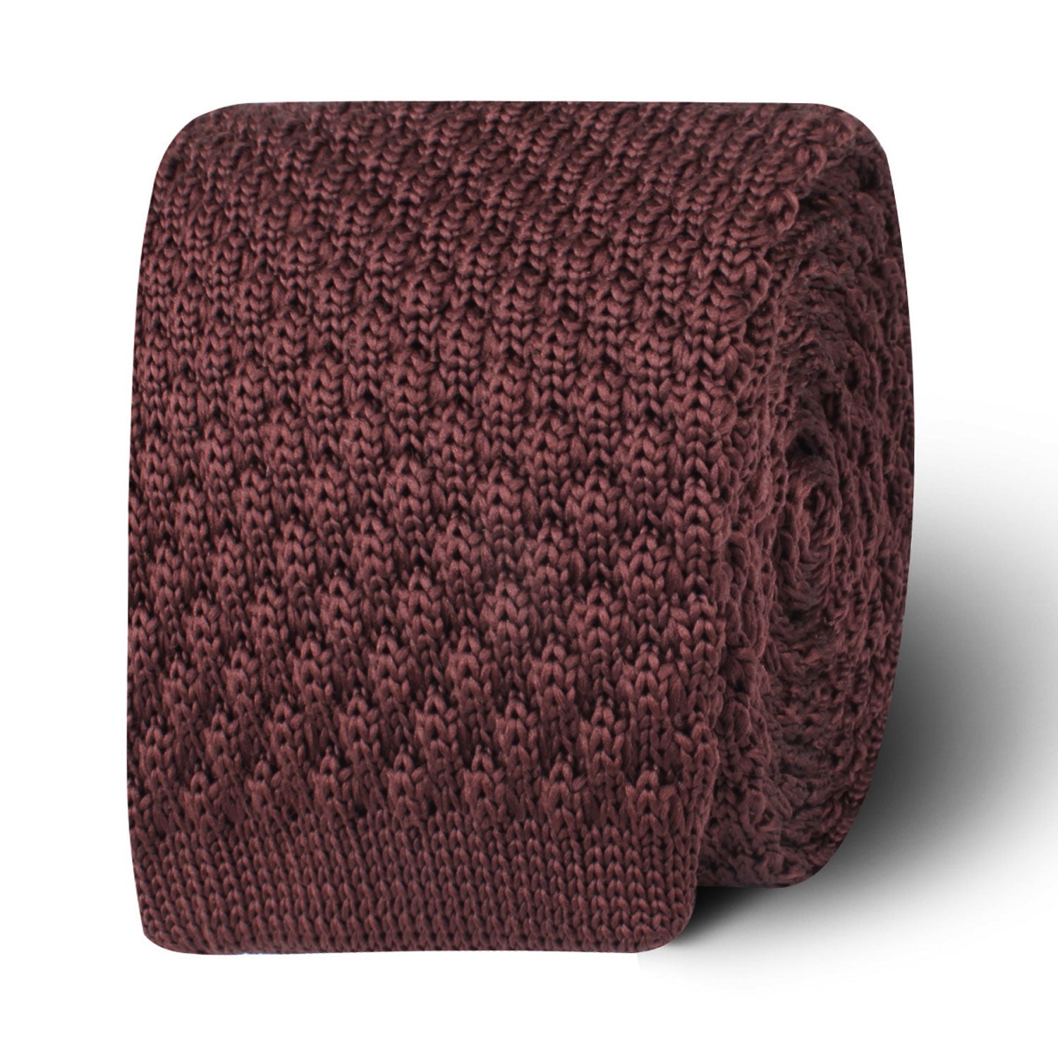 Verona Brown Knitted Tie