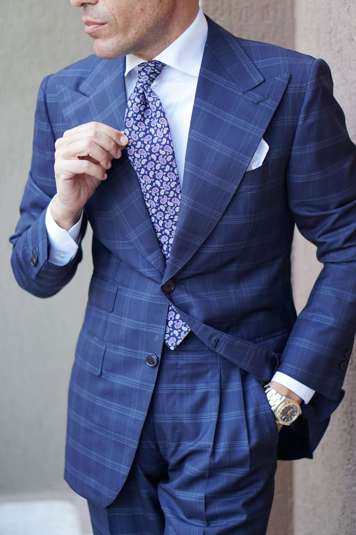 Viola De Lira Paisley Necktie | Wedding Tie | Designer Ties for Men AU ...