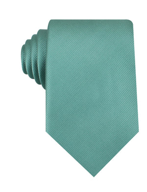 Viridian Green Twill Necktie