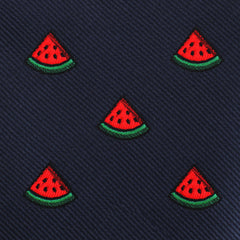 Watermelon Slice Self Bow Tie Fabric