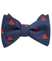 Watermelon Slice Self Tie Bow Tie