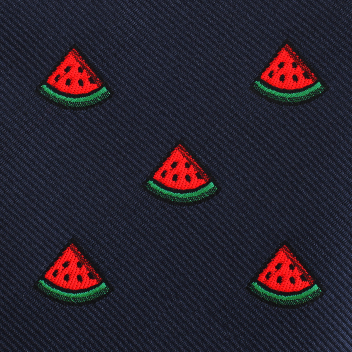 Watermelon Slice Skinny Tie Fabric