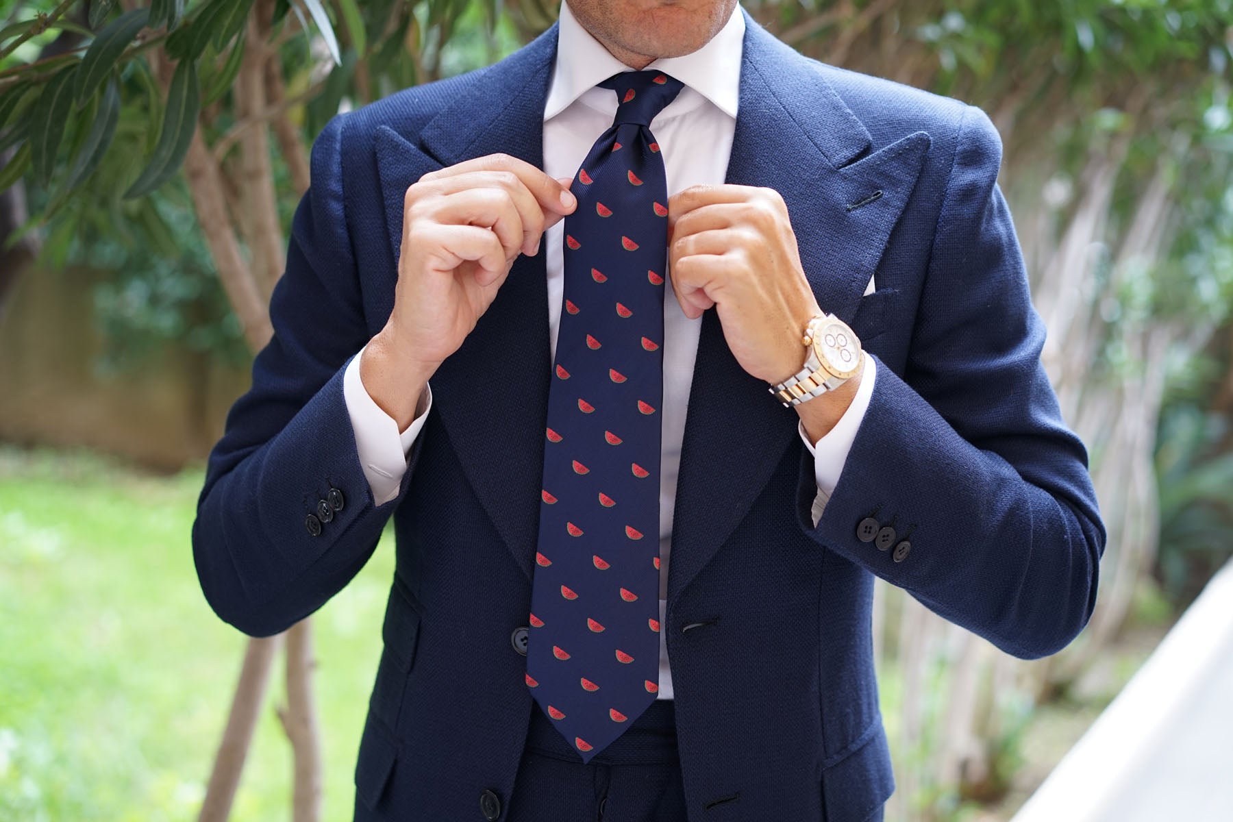 Watermelon Tie | Fruit Pattern Ties | Men's Novelty Neckties Australia ...