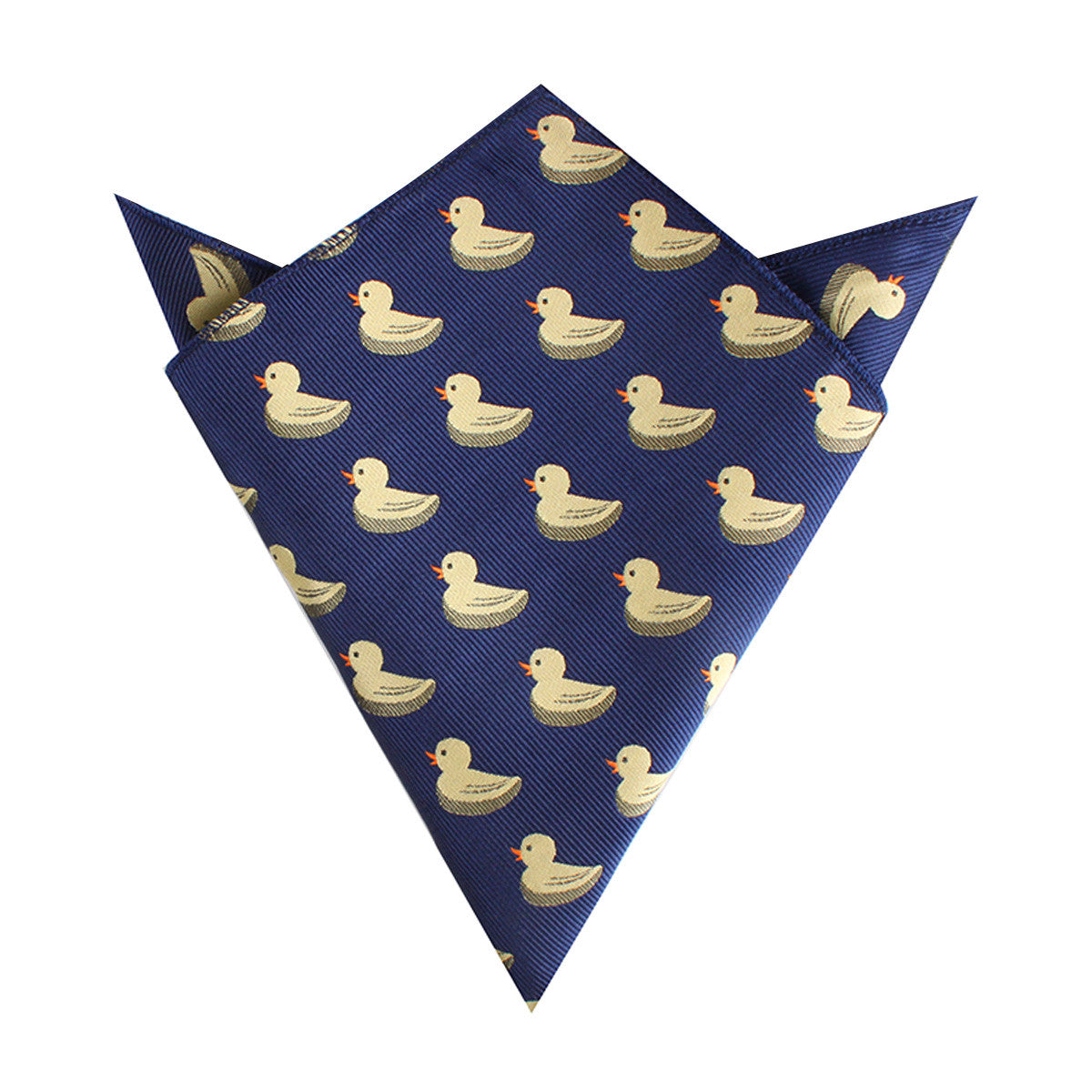 Yellow Duck Pocket Square