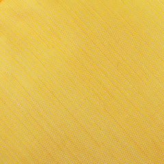 Yellow Grain Slub Self Bow Tie Fabric