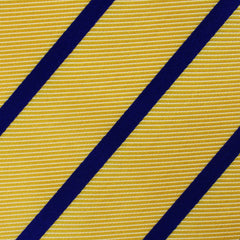 Yellow Pencil Stripe Fabric Necktie