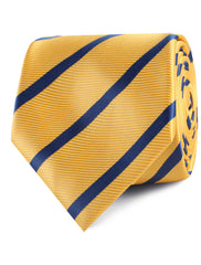 Yellow Pencil Stripe Necktie