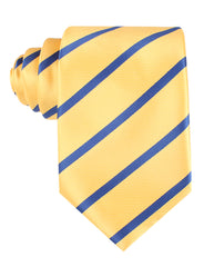 Yellow Pencil Stripe Tie