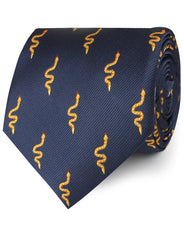 Yellow Snake Neckties