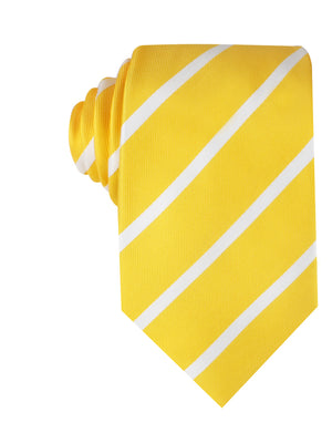 Yellow Striped Necktie