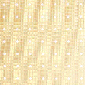 Yellow with White Polka Dots Pocket Square