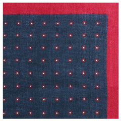 Scottish Connery Wool Pocket Square Fold
